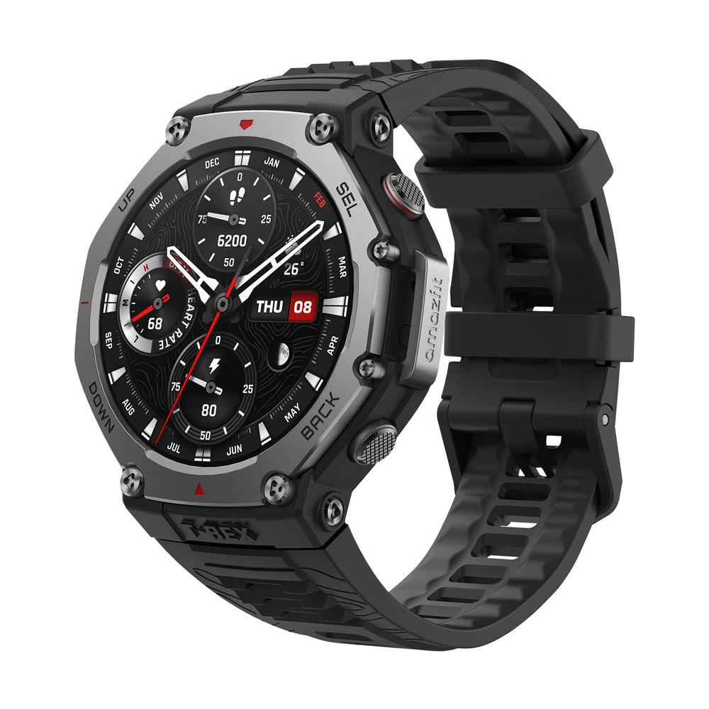 SmartWatch T-Rex display 1.5" AMOLED Digitale 480 x 480 Pixel Touch screen Nero Wi-Fi GPS (satellitare) - Foto 1