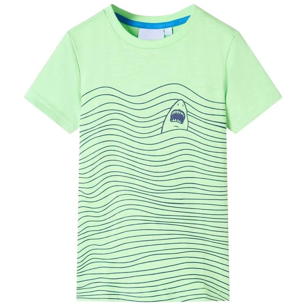 Maglietta per Bambini Verde Neon 104 - Foto 1