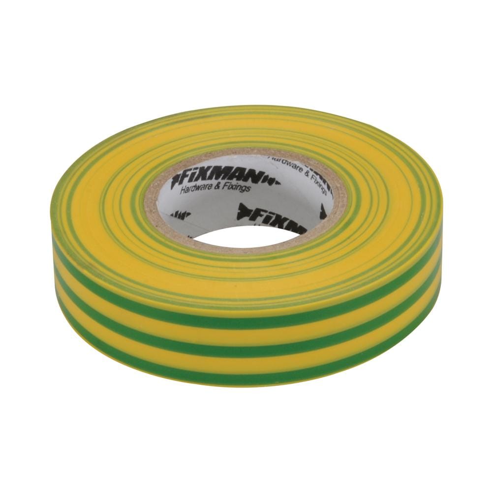 192227 Nastro Isolante 19 Mm X 33 M, Verde / giallo - Foto 1