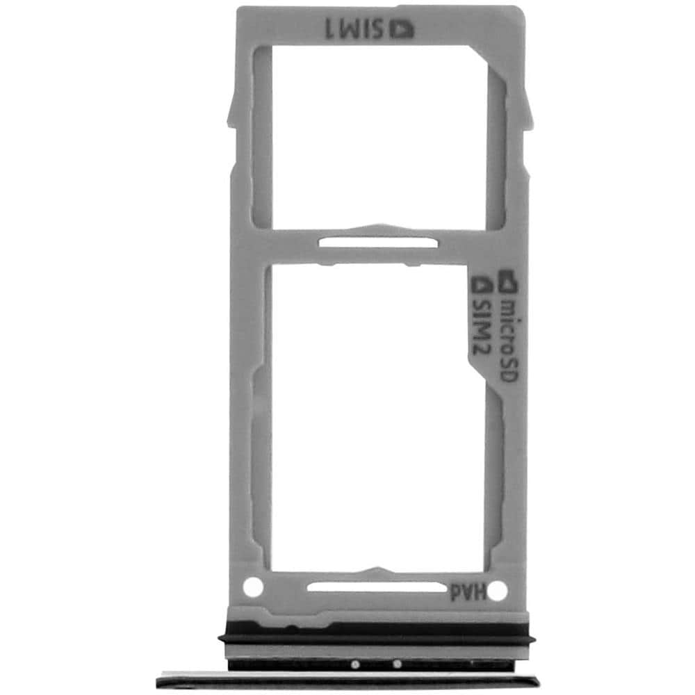 Slot Scheda Nano Sim + Micro-sd Galaxy S9 Adattatore Ricambio - Nero - Foto 2