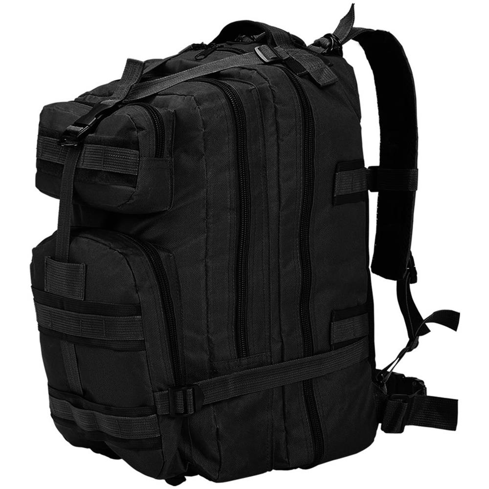 Zaino In Stile Militare 50 L Nero - Foto 1