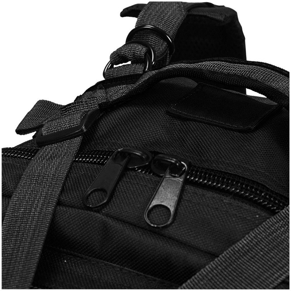 Zaino In Stile Militare 50 L Nero - Foto 5
