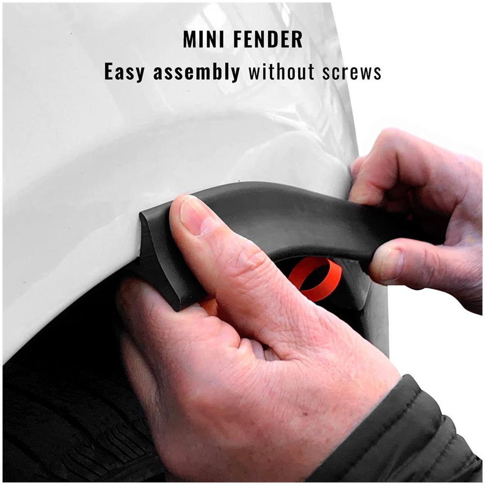 Profilo Passaruota 4R 40mm X 6m - Parafanghi Per Fuoristrada E Camion