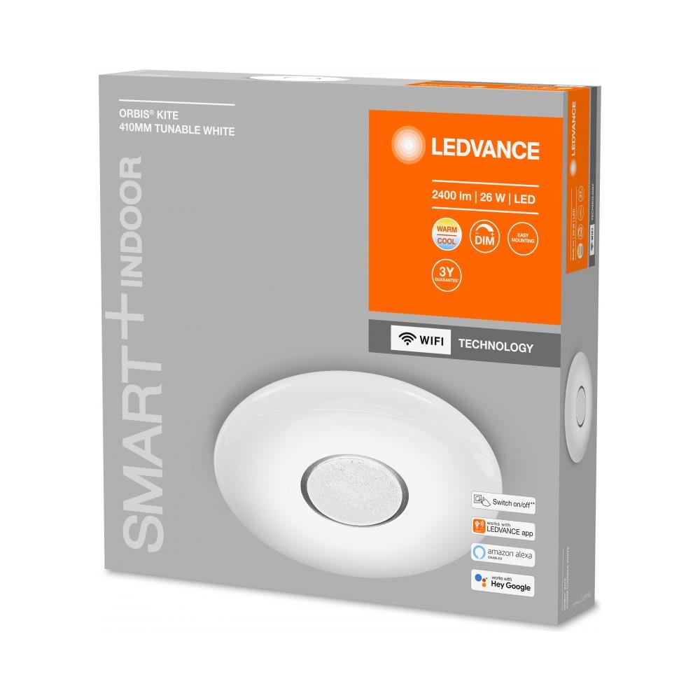Ledvance Plafoniera Led Intelligente, Wifi, Smart+ Tunable White / 24 W, 220…240 V, Ampiezza Fascio Luminoso: 110°, Tunable White, 3000…6500 K, Materiale: Polymethylmethacrylat (pmma)  - Foto 2