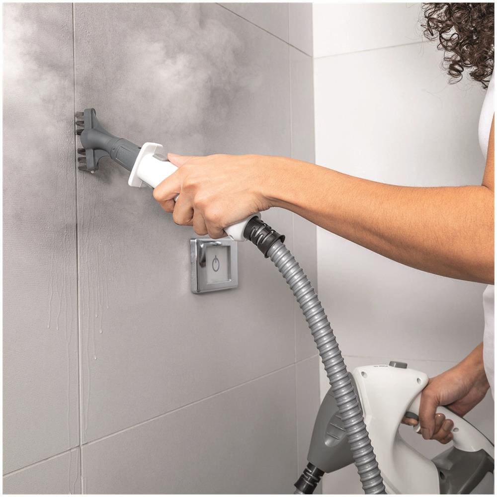 Scopa a Vapore Portatile S6005EU 2 in 1 Capacità 0,5 L Potenza 1200 W Colore Grigio /Bianco - Foto 10