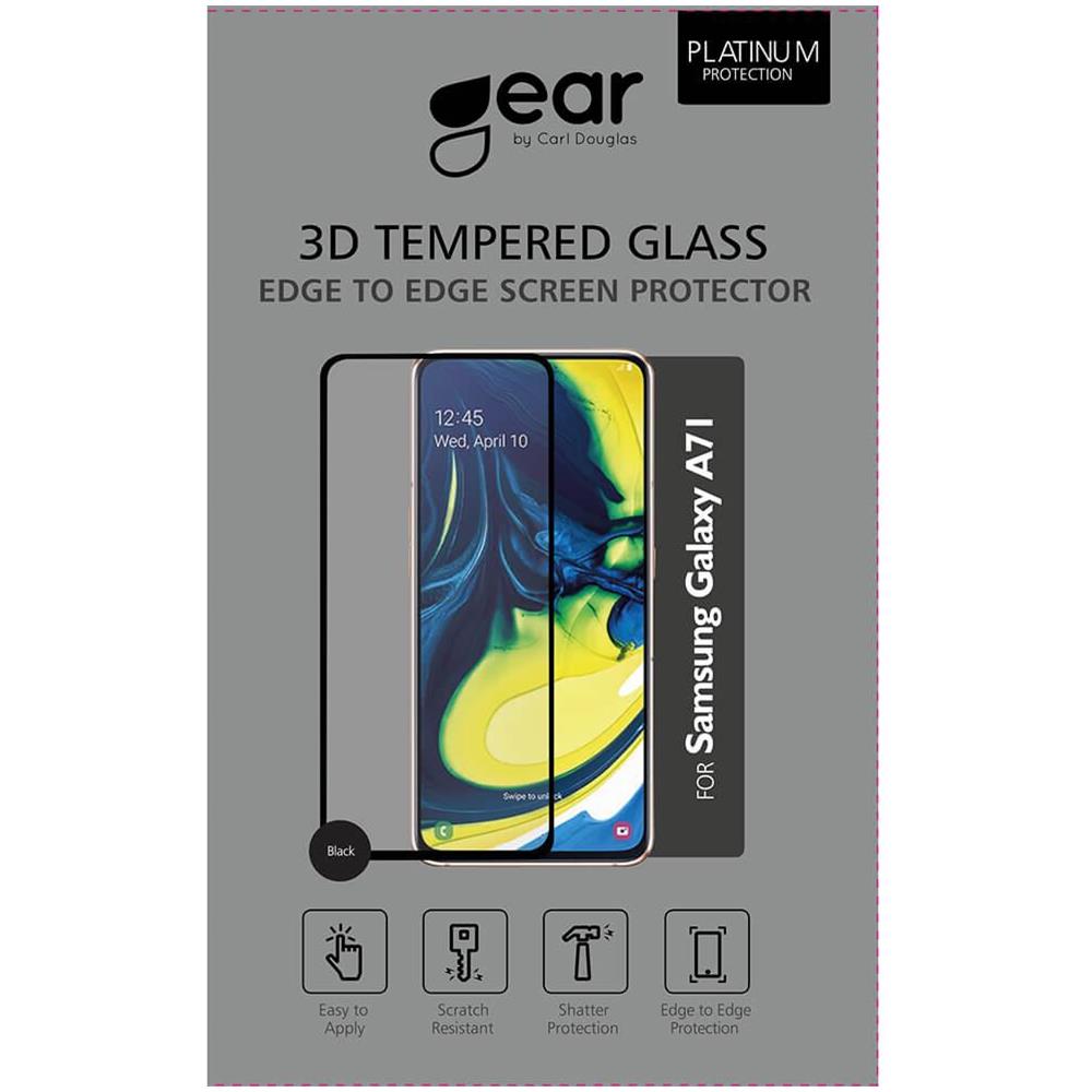 Full Cover In Vetro Temperato 3d In Gomma Nera Samsung A71 / A81 / Note 10 Lite - Foto 2