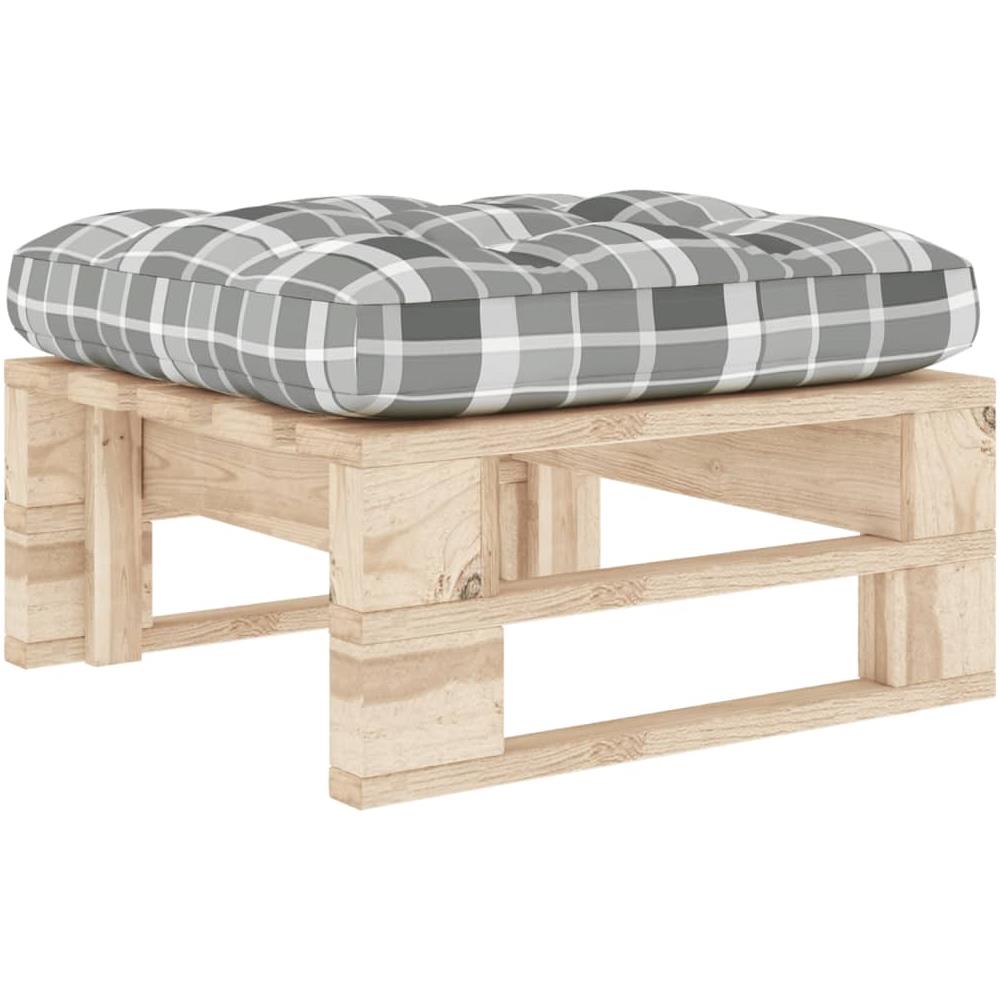 Ottomana Da Giardino Su Pallet In Legno Di Pino Impregnato - Foto 2