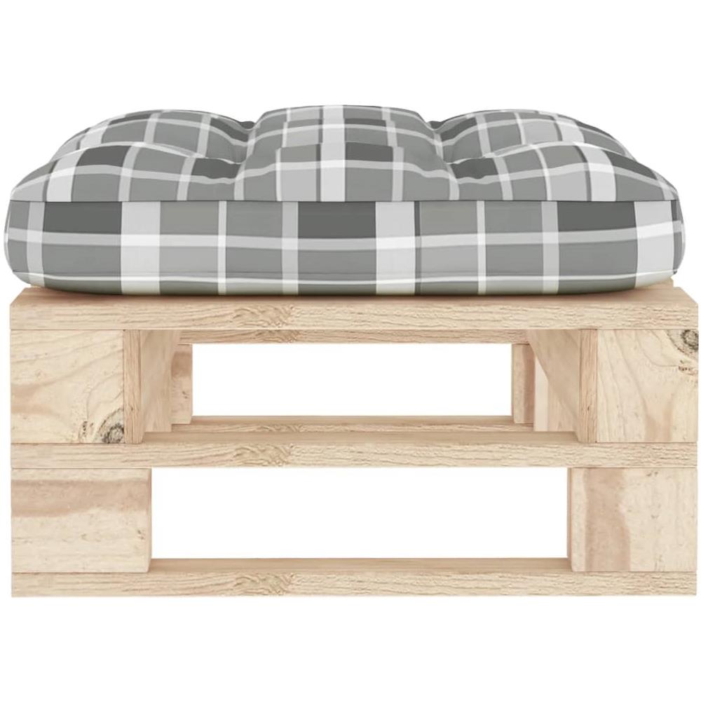 Ottomana Da Giardino Su Pallet In Legno Di Pino Impregnato - Foto 3