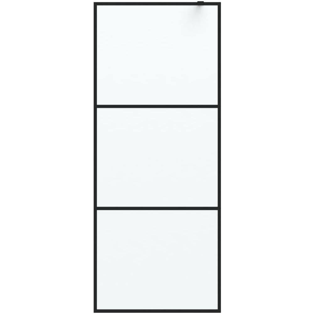 Parete Doccia Walk In 80x195 Cm Vetro Smerigliato Esg - Foto 3