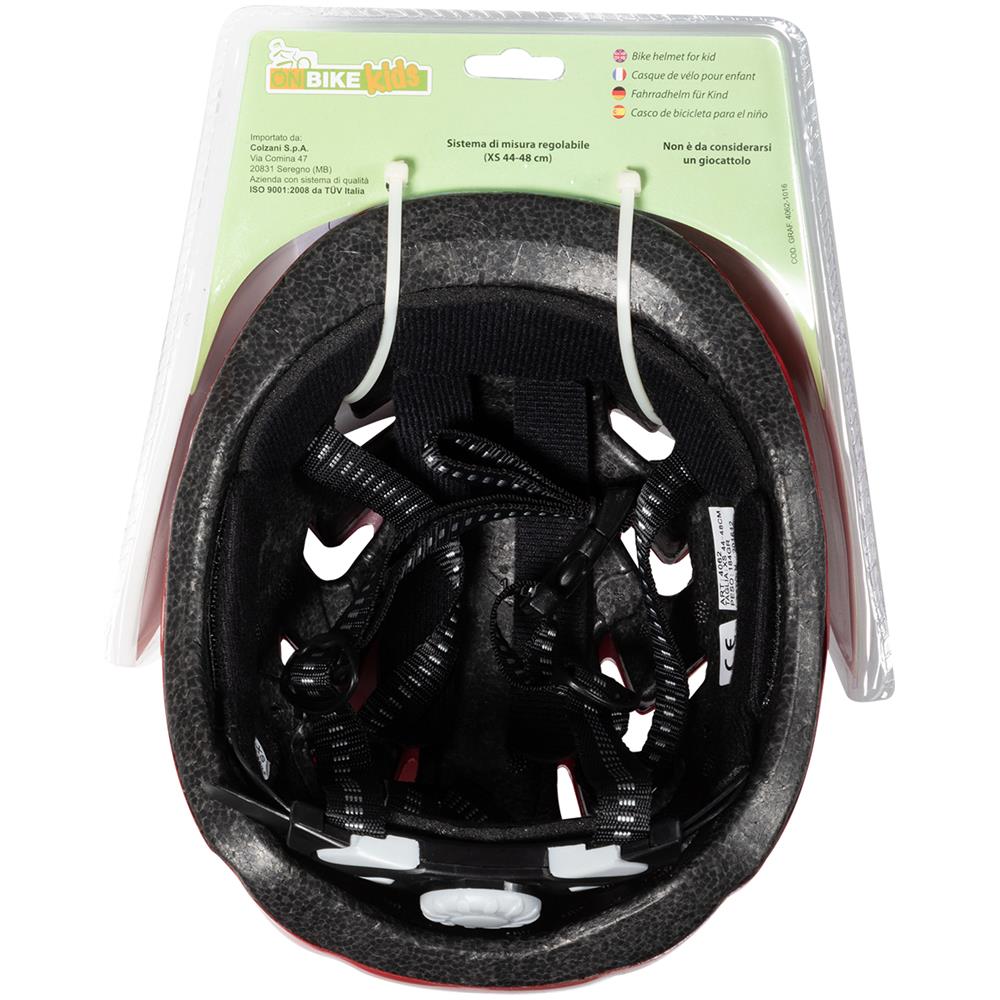 Caschetto Ciclo Baby Regolabile Taglia Xs 44-48cm Aerodinamico - Foto 5