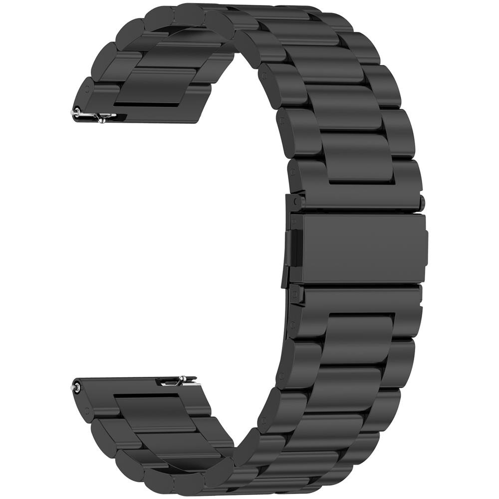Cinturino Per Orologio In Acciaio Inossidabile Per Huami Amazfit Bip 5 22 Mm Black - Foto 5