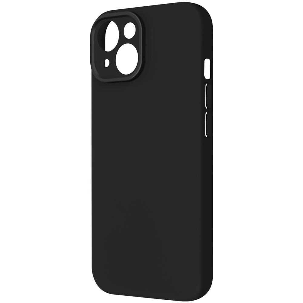 Cover Per Iphone 15 Fotocamera Protetta Soft-touch Serie Sweet Nera - Foto 2