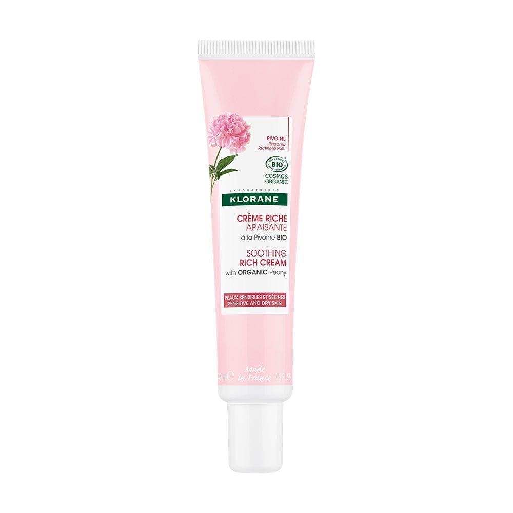 Crema Ricca Lenitiva Bio 40ml Peonia Pelli Sensibili E Secche Klorane - Foto 1