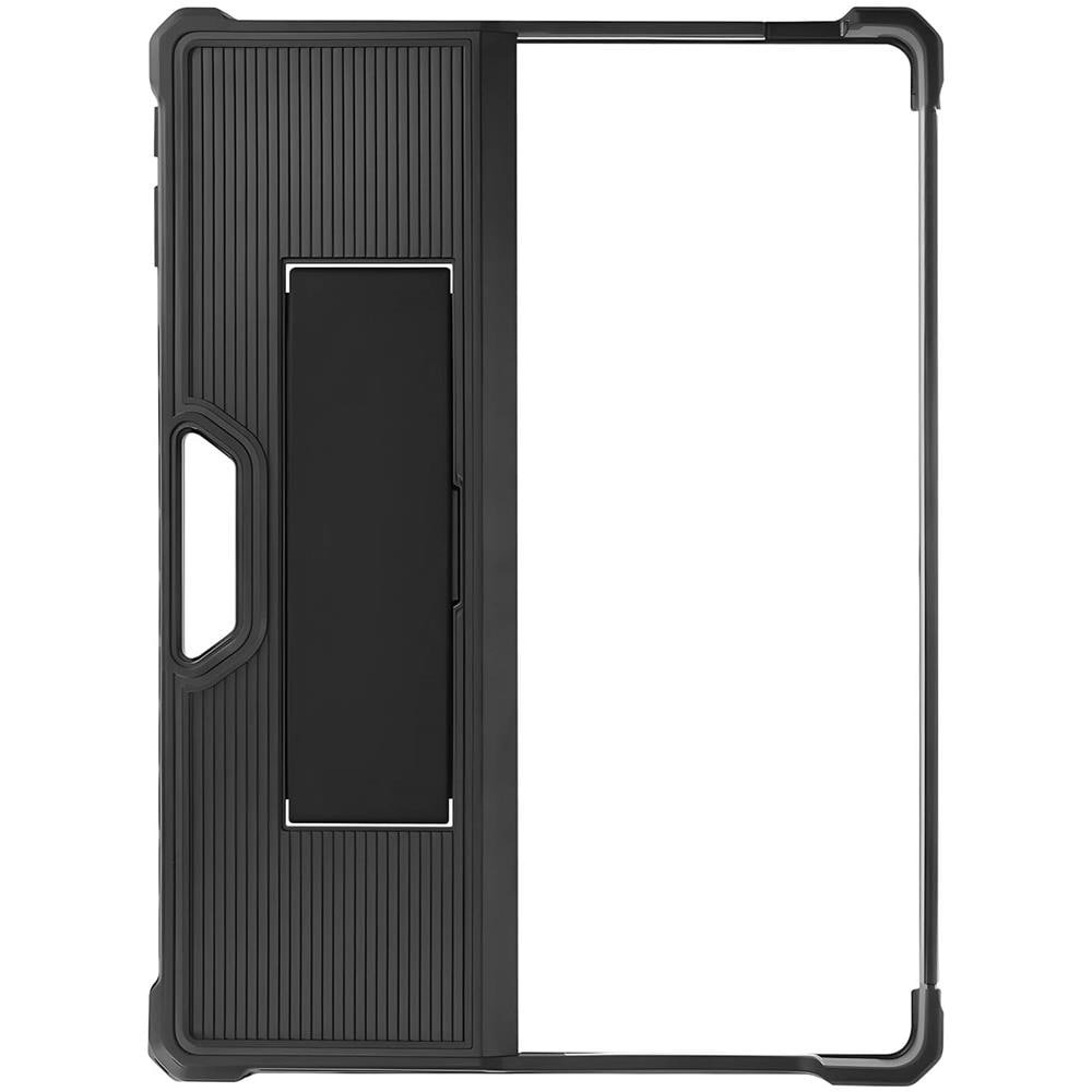 Cover Microsoft Surface Pro 9 Silicone Bumper Manico Sostegno Serie Handy Nera - Foto 1