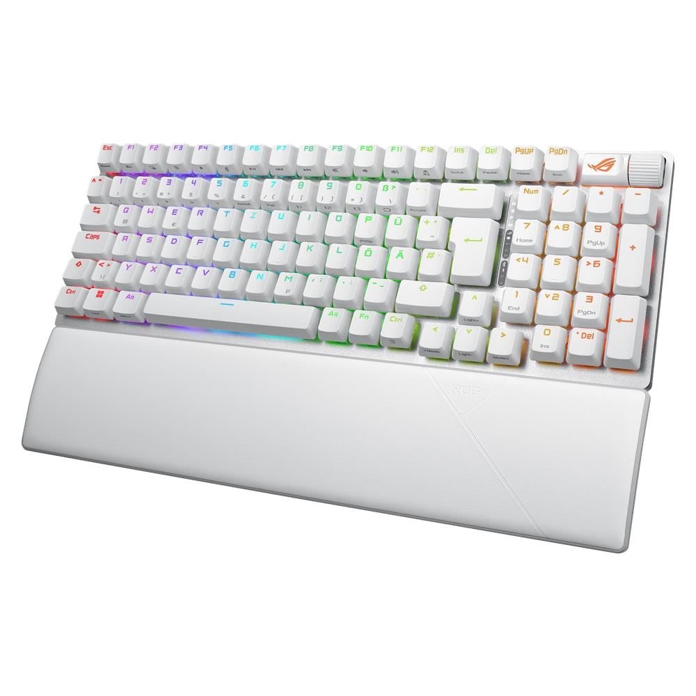 ROG Strix Scope II 96 Wireless tastiera Gaming USB + RF Wireless + Bluetooth QWERTZ Tedesco Bianco - Foto 2