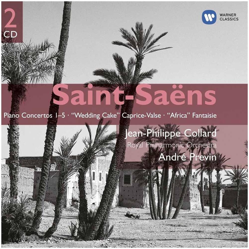 Saint-Saens - Piano Concertos 1-5 -Jean-Philippe Collard (2 Cd)  - Foto 1