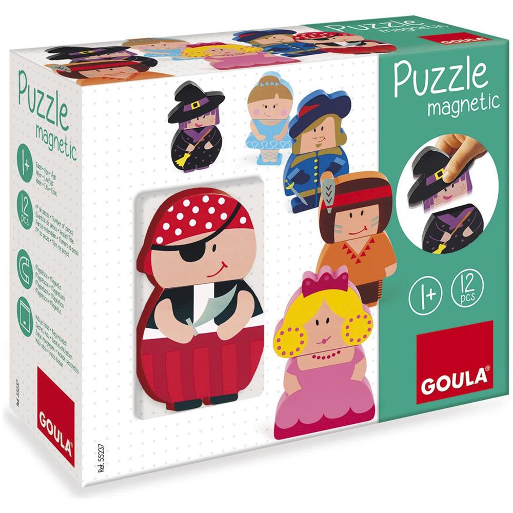 Magnetisches Holzpuzzle Figuren | D55237 - Foto 2