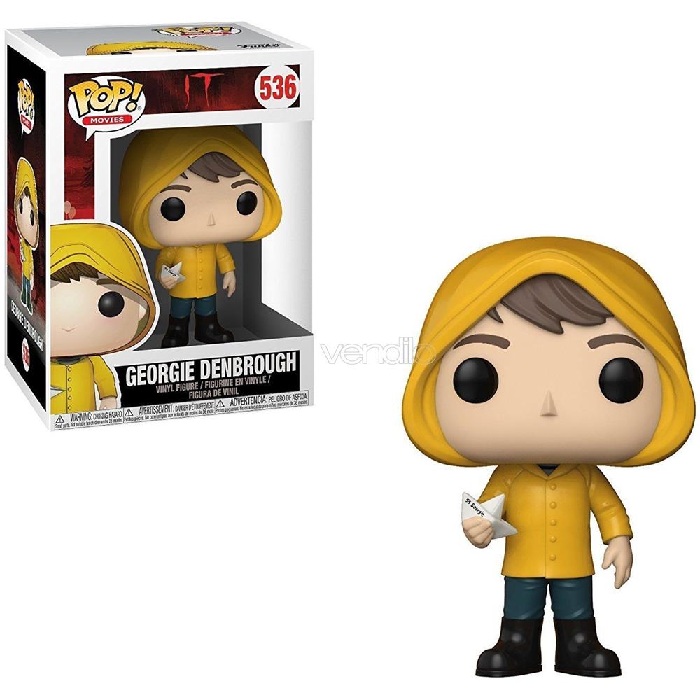 It Movie Pop Movies Vinile Figura Georgie Denbrough 9 Cm - Foto 1