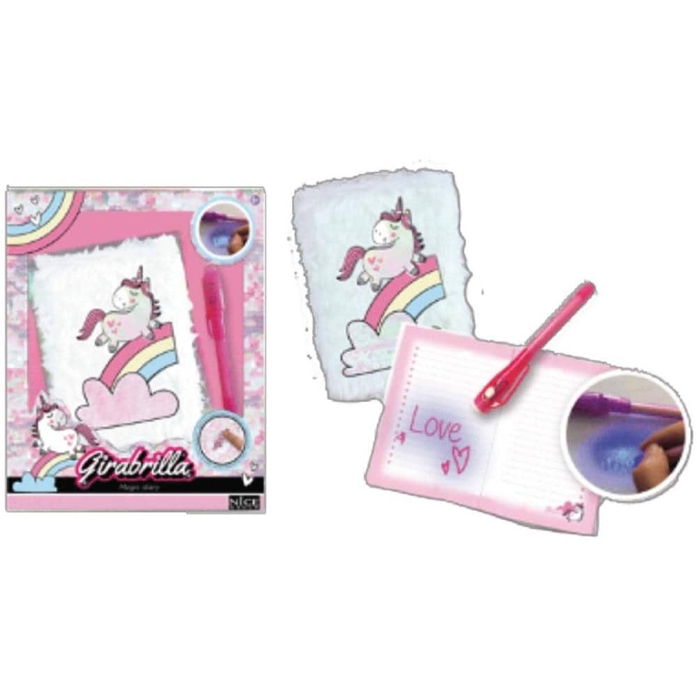 Girabrilla Unicorno Magico Diario, Multicolore, 2519 - Foto 2