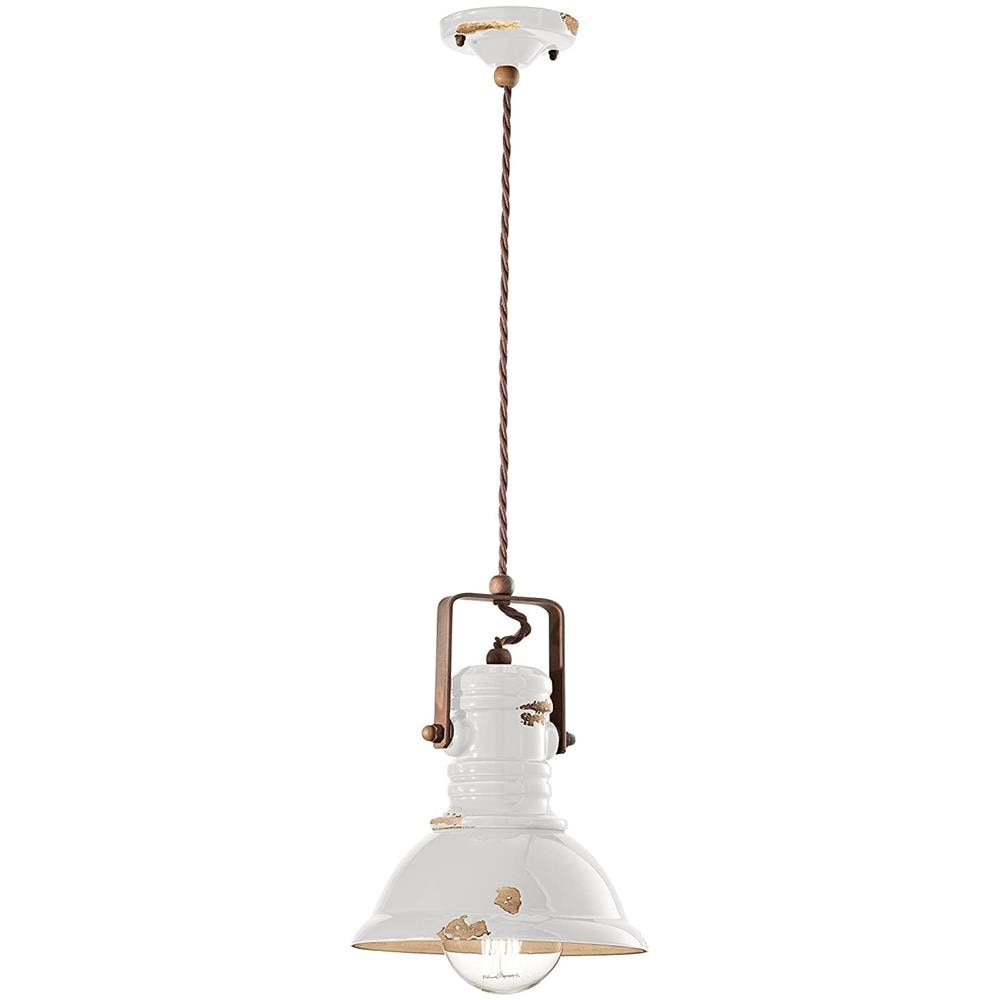 Industrial C1691, Sospensione D23, - Bianco - Foto 1