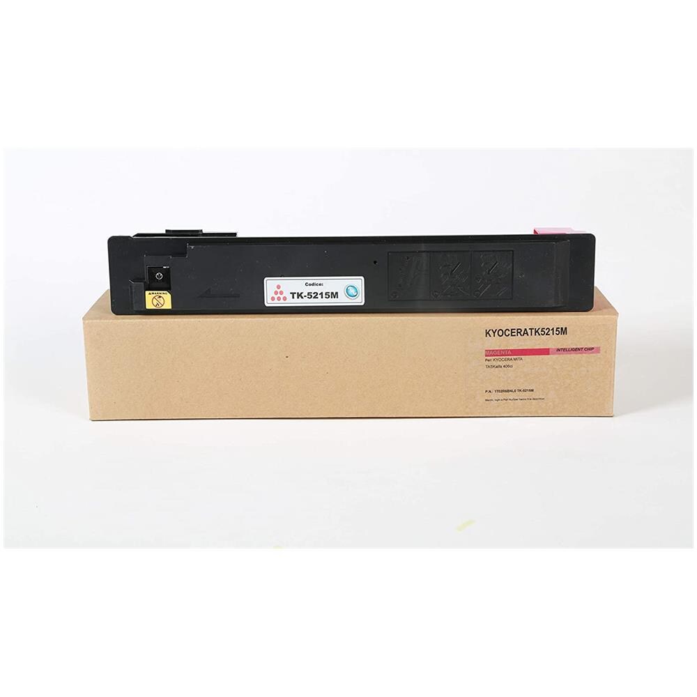 TONER COMPATIBILE - Kyocera Tk-5215m Magenta 1t02r6bnl0 Per Taskalfa 406ci Fornito Di Intelligent Chip Capacità 15000 Copie Made In Italy - Foto 1