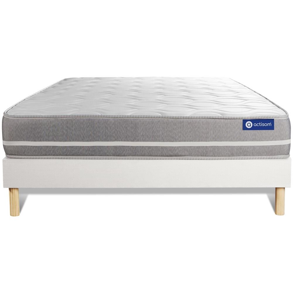 Kit Rete E Materasso Matrimoniale Actilatex Touch 150x190cm - Spessore : 20cm - Lattice E Memory Foam - Bilanciato - - Foto 1