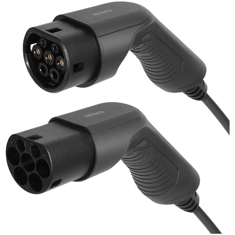 E-charge, Cavo Tipo 2 - Tipo 2, 1 Fase, 16a, 10m - Foto 1