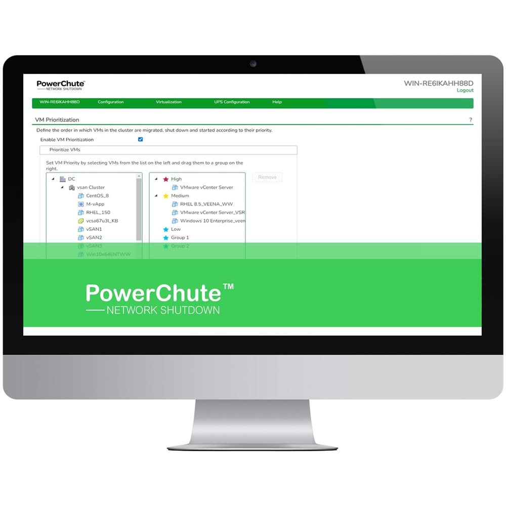 Licenza per Software PowerChute SWPCNS1Y-DIGI Aggiornamento Inglese 1 Anno - Foto 1