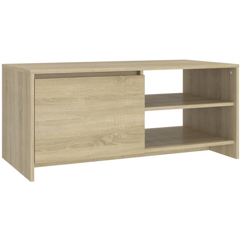 Tavolino Da Salotto Rovere Sonoma 102x50x45cm Legno Multistrato - Foto 2