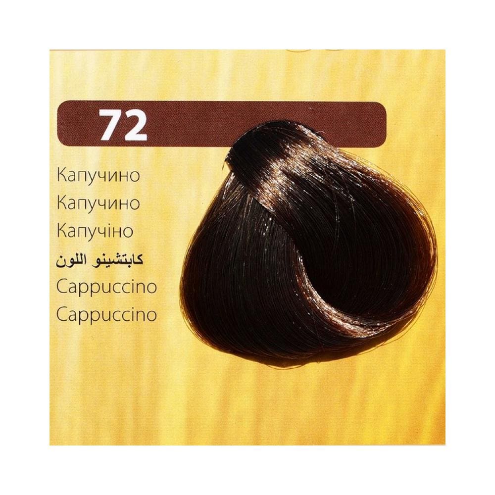 Tinta Per Capelli N° 72 Cappuccino ""color Time"" Con Pappa Reale E Vitamina C - Foto 2