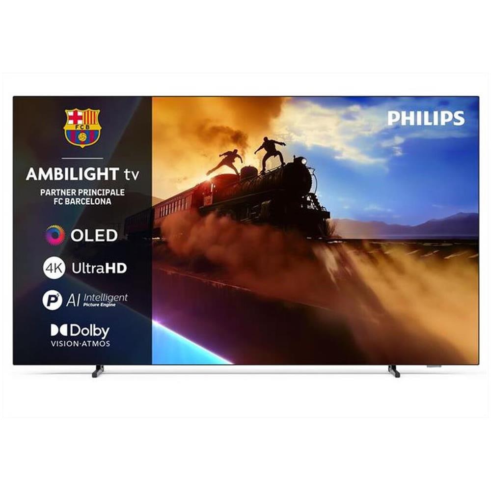 Smart TV Ambilight OLED 4K 65" 65OLED770 con processore P5 AI Perfect Picture Ultra HD, Google TV, Dolby Vision e Atmos Sound - Funziona con Alexa e Google - Foto 1