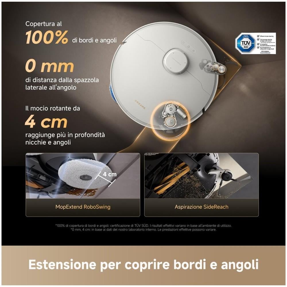 Robot Aspirapolvere e Lavapavimenti MATRIX 10 PRO VIM ROBOT WHITE 2MOP 30.000PA - Foto 6
