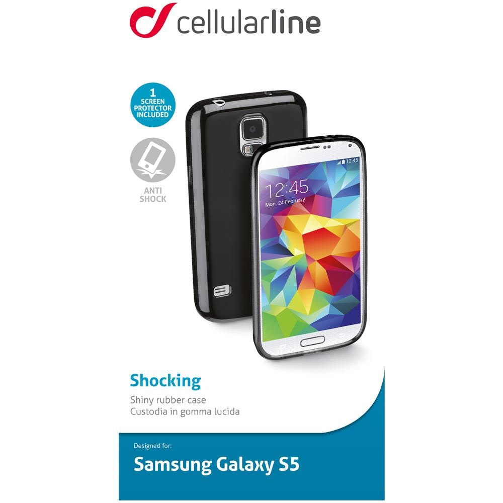 Custodia Shocking per Galaxy S5 - Nero - Foto 4