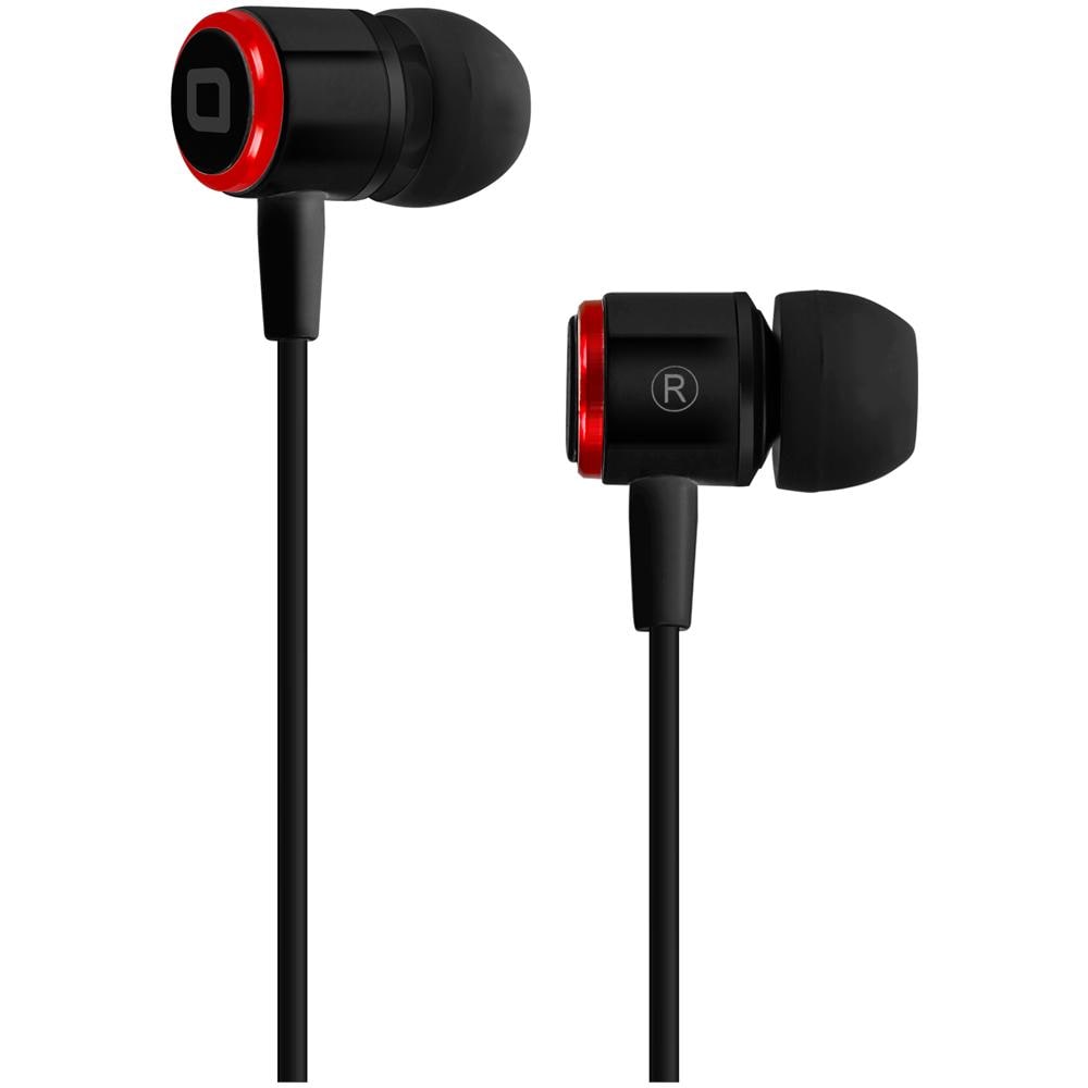 Auricolari filo stereo in-ear Studio Mix 40 con Microfono + tasto alla risposta - Nero - Foto 1