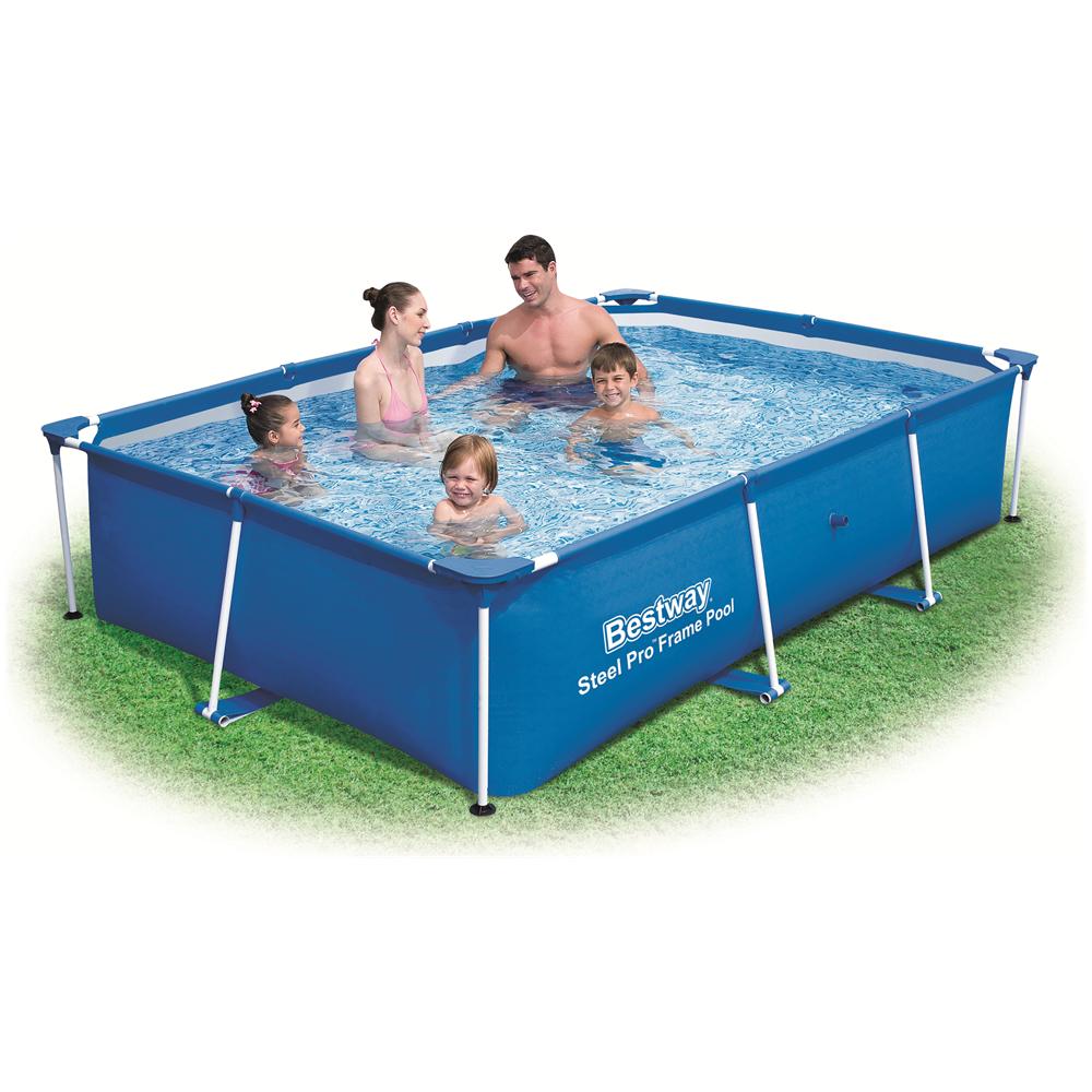 Piscina Rettangolare Fuoriterra 259x170x61 cm - Foto 2