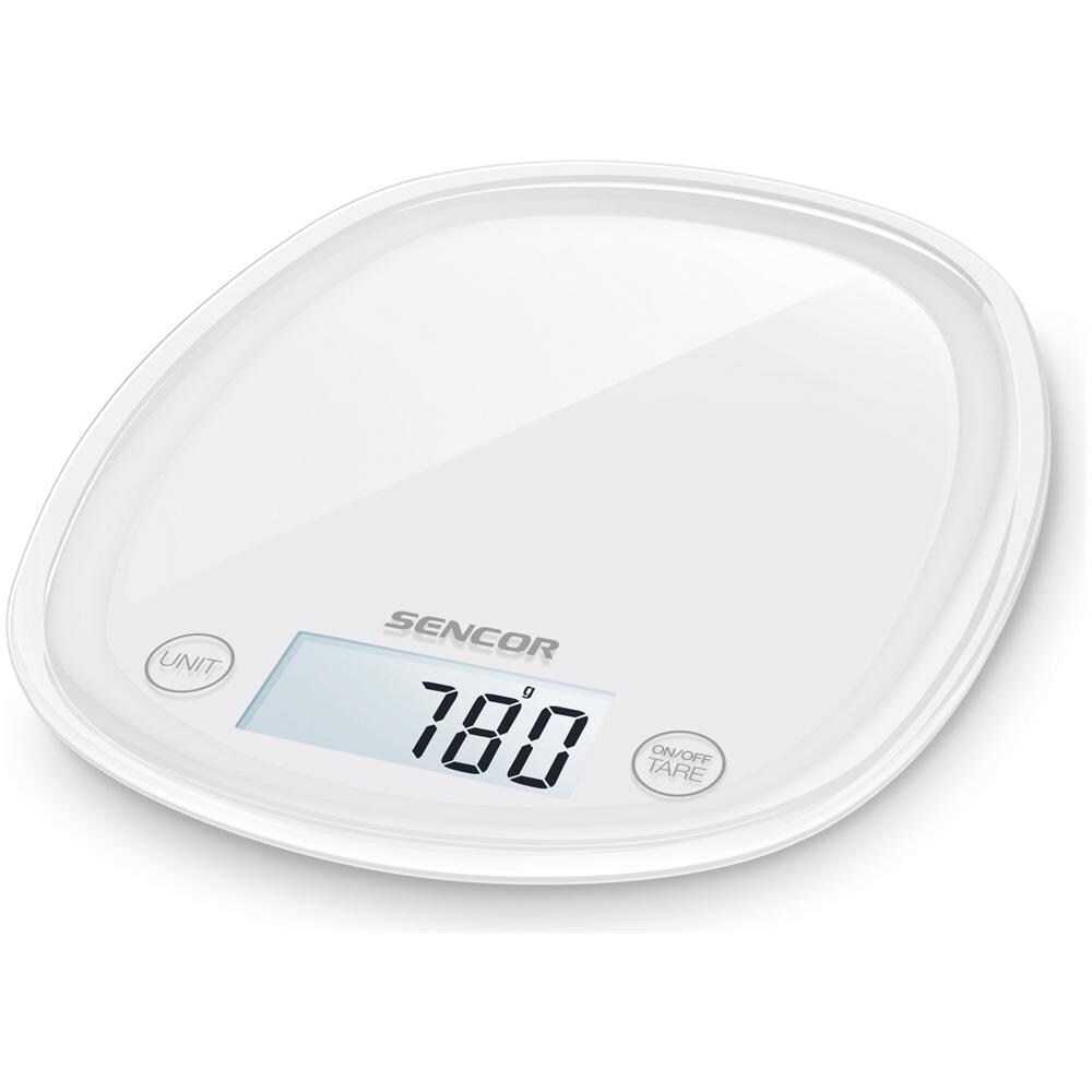 Bilancia Digitale da Cucina Portata 5 Kg Colore Bianco - Foto 2