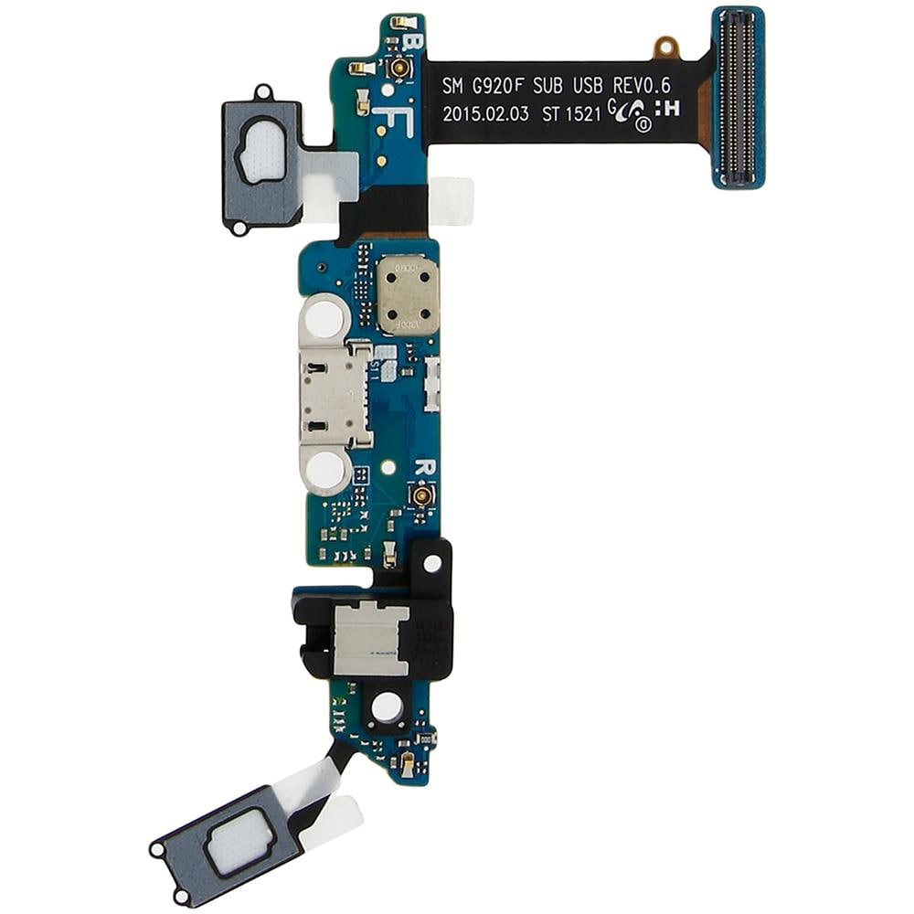 Connettore Di Ricarica Micro Usb + Microfono + Jack Samsung Galaxy S6 - Foto 1