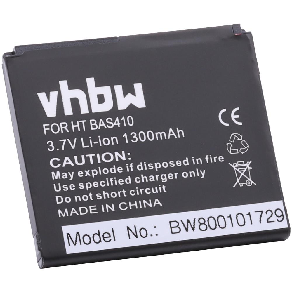 Batteria Li-ion Htc Desire, Desire Us, Bravo, A818, A 818 Sostituisce Ba S410, 35h00132-05m, 35h00132-00m 1300mah - Foto 2