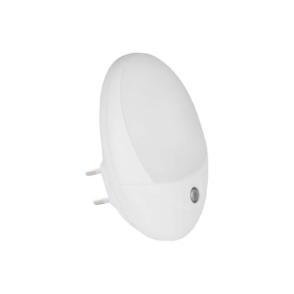 Luce Notturna A Led Ip20 Tommy Con Sensore Crepuscolare, Bianco - Foto 1