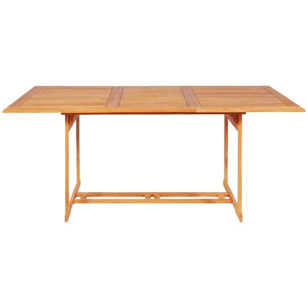 Set Da Pranzo Da Giardino 9 Pz In Legno Massello Di Teak - Foto 2