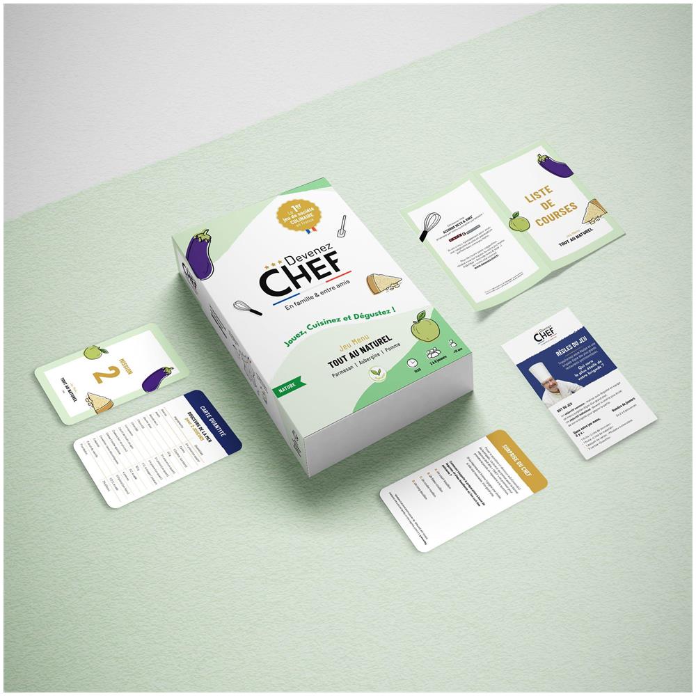 Devenez Chef - Gioco Menu Tutto Naturale - In Francese - Foto 2