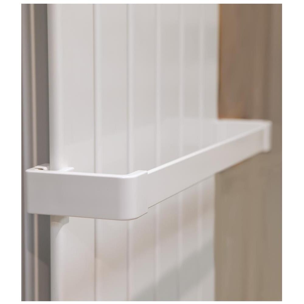 Porta Asciugamani Ercole In Resina Lunghezza Cm 44,5 Colore Metallo Bianco - Foto 1