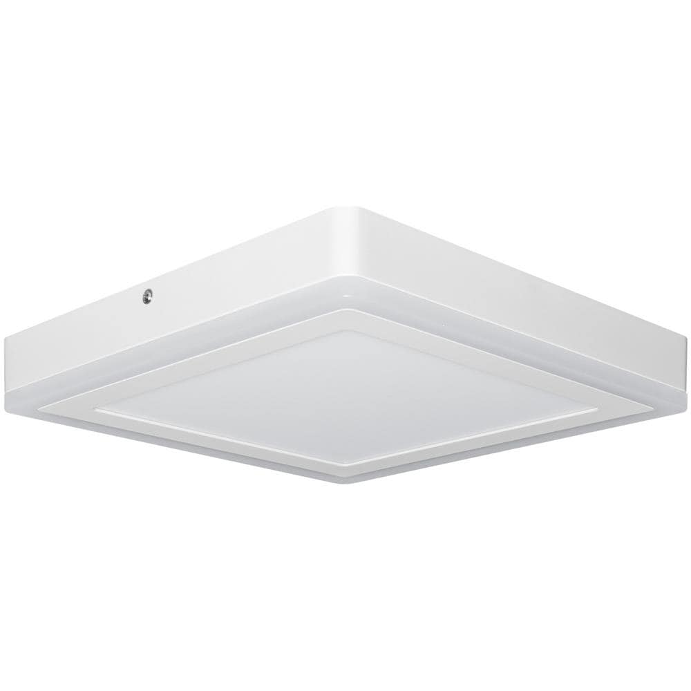 Ledvance Apparecchio Led A Parete E A Soffitto, Led Click White / 18 W, 220…240 V, Ampiezza Fascio Luminoso: 110°, Bianco Caldo, 3000 K, Materiale: Alluminio, Ip20 - Foto 1