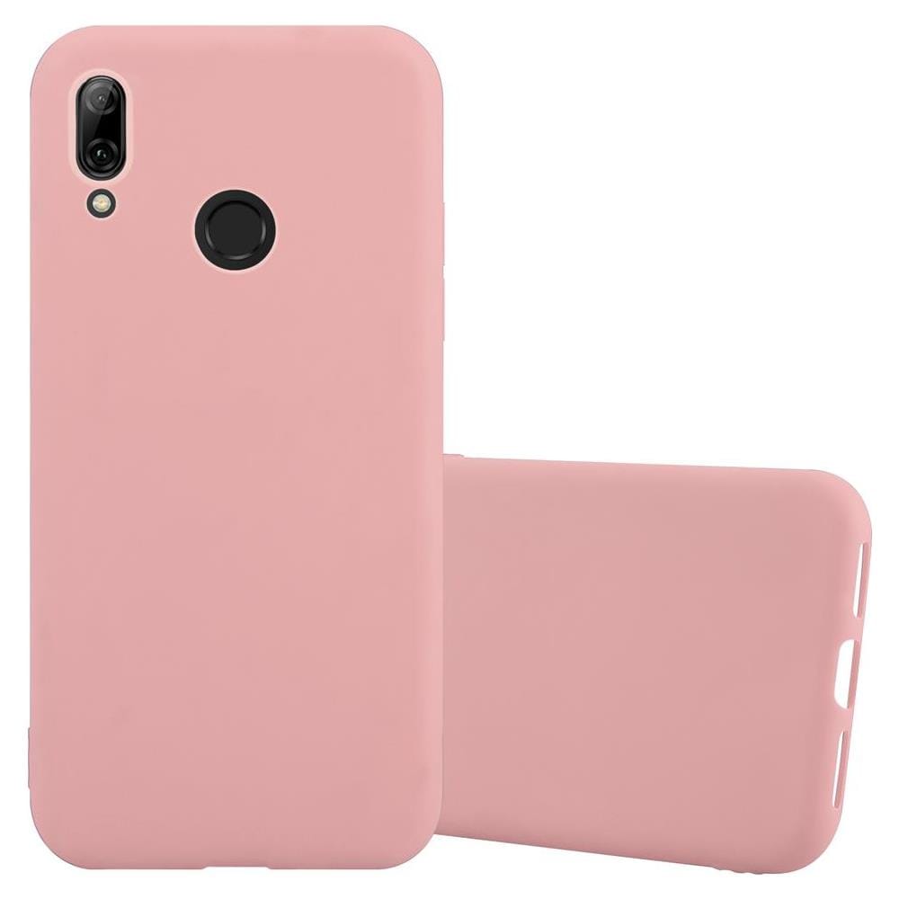 Custodia Compatibile Con Huawei P Smart 2019 In Candy Rosa - Coperchio Protettivo In Silicone Tpu Flessibile - Foto 1