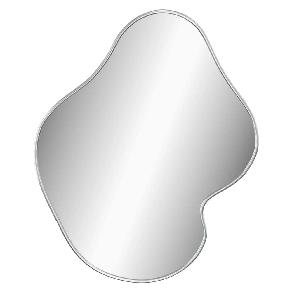 Specchio Da Parete Argento 60x50 Cm - Foto 2