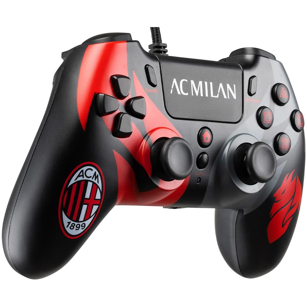 Controller Cablato ACP40166 per Play Station 4 Colore Nero /Rosso - Foto 2
