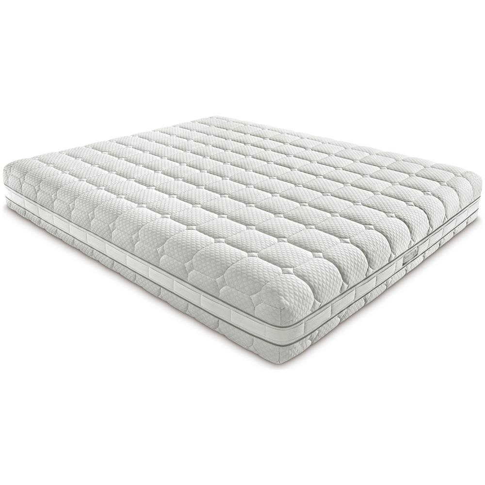 Materasso Singolo, Modello New Natural, In Meory Foam, Puracell E Klima Lavander, Dimensioni 90x190x22 Cm, Rivestimento Antibatterico E Antiodore, Certificato Oeko-tex, Prodotto In Italia - Foto 1