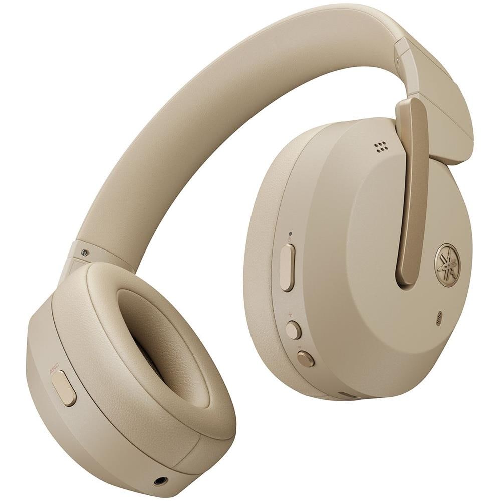 YH-E700B Cuffia Stereo Padiglione Auricolare Bluetooth con Microfono Integrato Colore Beige - Foto 2
