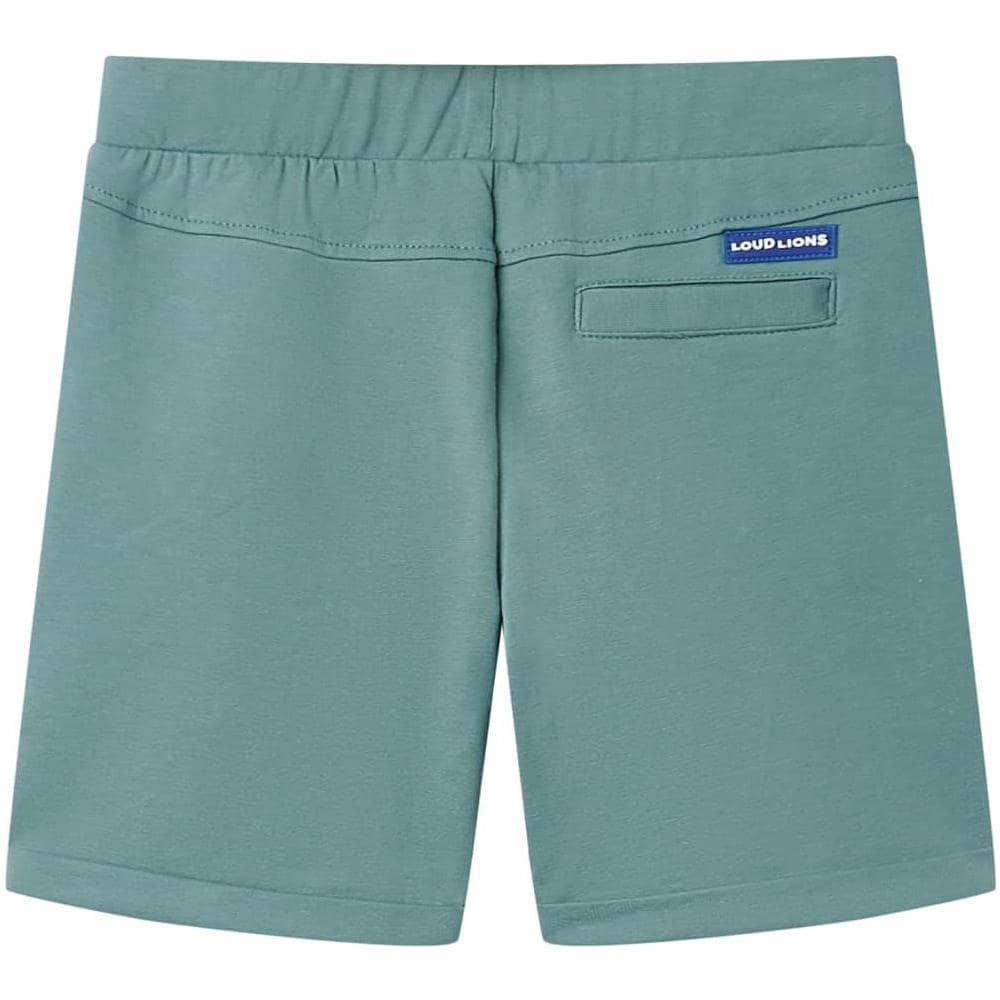 Pantaloncini per Bambini con Coulisse Petrolio Antico 128 - Foto 2