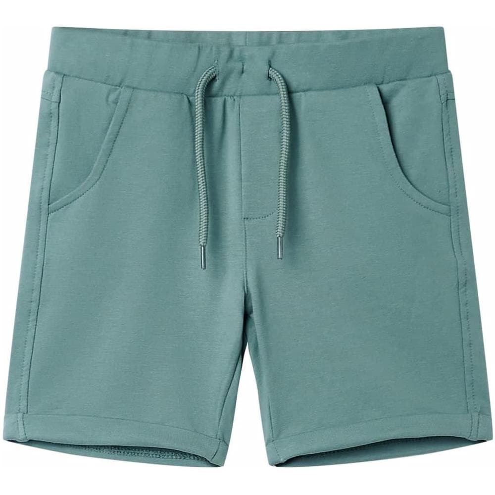 Pantaloncini per Bambini con Coulisse Petrolio Antico 128 - Foto 1